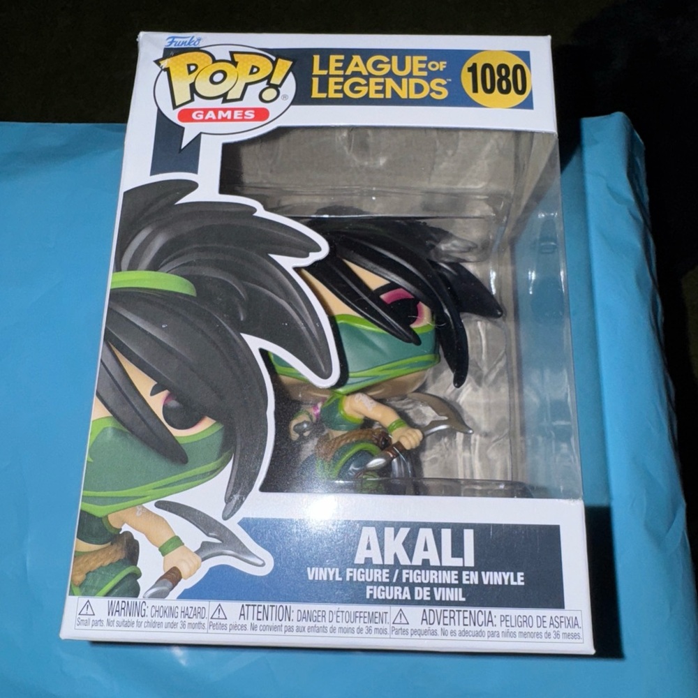 Funko Pop! League of Legends Akali - Green and Black